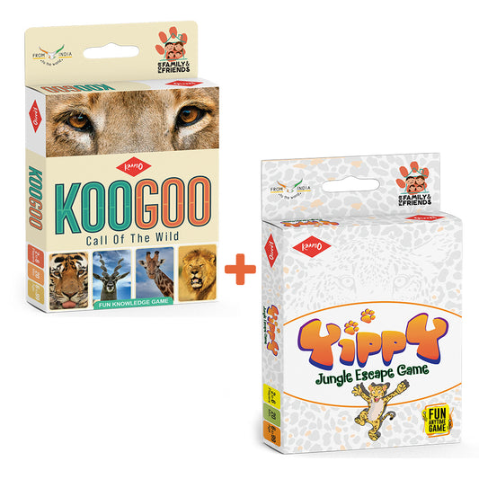 Combo of 2 - Yippy and Koogu Card Games