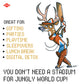 JUNGLY Wild Cricket Card Game - Bowl. Bat. Outplay. Win