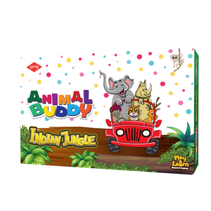 Kaadoo Animal Buddy Indian Jungle | Board Game for 4-6 years old | Board Game for Kids and Families | Learn about Indian wildlife