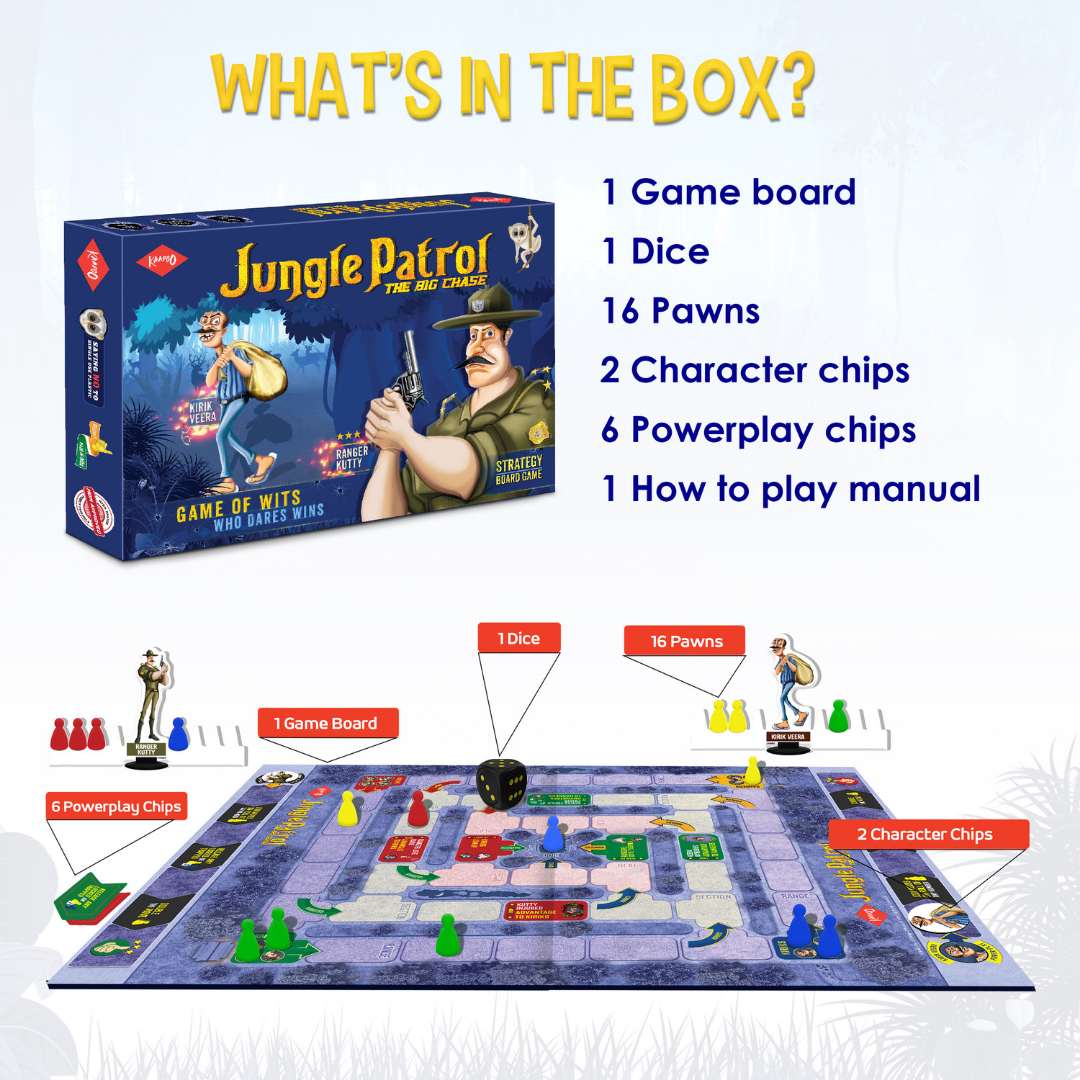 Jungle Patrol Board Game