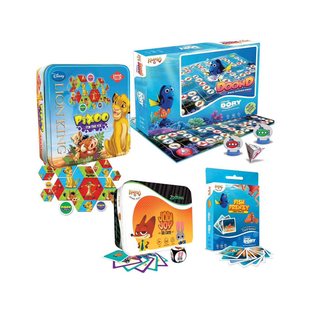Combo of 4 - Disney Games Pack